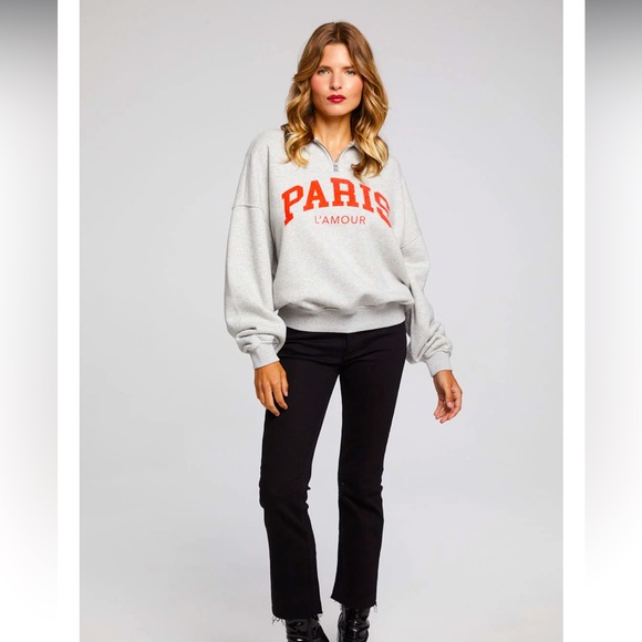 Chaser Tops - Chaser Paris L'Amour Pullover